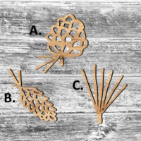 Unfinished Pinecone Painted Wood Cutouts Set Wooden Pine Cones Pine Cone Ornament Pinecone Shape Sign Decor Solid Wood Fall Time Autumn G2